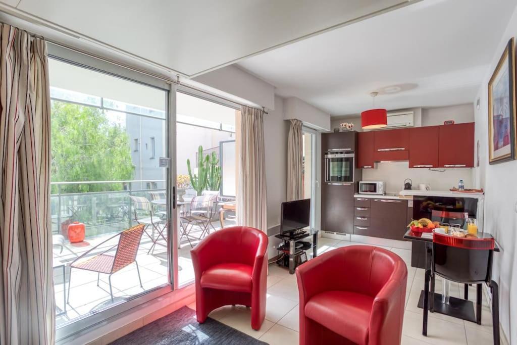 ניס L18 Central Parking Terrace Ac 10Mins Walk To Beaches מראה חיצוני תמונה