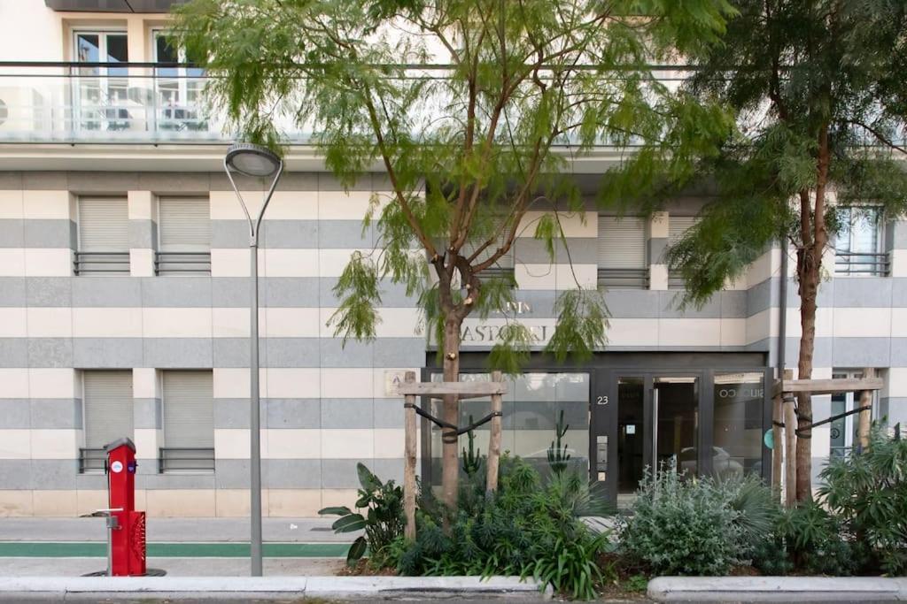 ניס L18 Central Parking Terrace Ac 10Mins Walk To Beaches מראה חיצוני תמונה